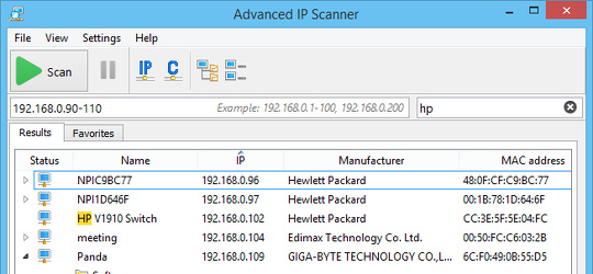 advance ip scanner for windows 10