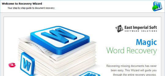 Magic Word Recovery for Windows, free download