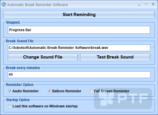 computer break reminder software