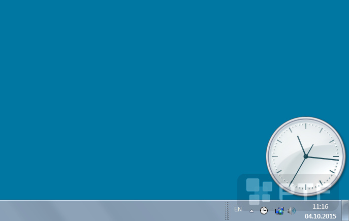 Standard Desktop Clock-7 for Windows, free download