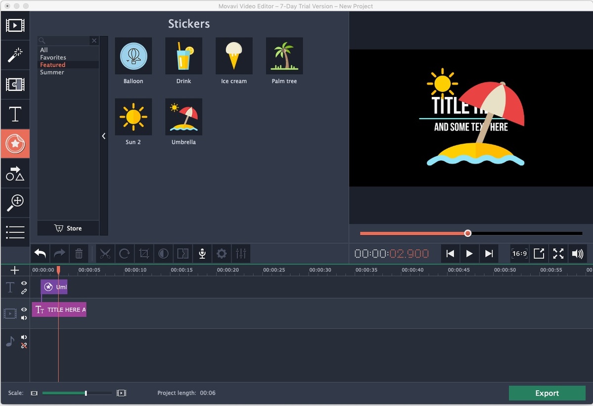 toshibia free video editor for mac